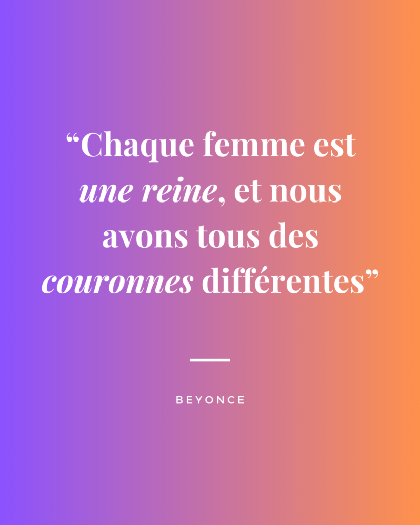 citation estime de soi femme beyonce