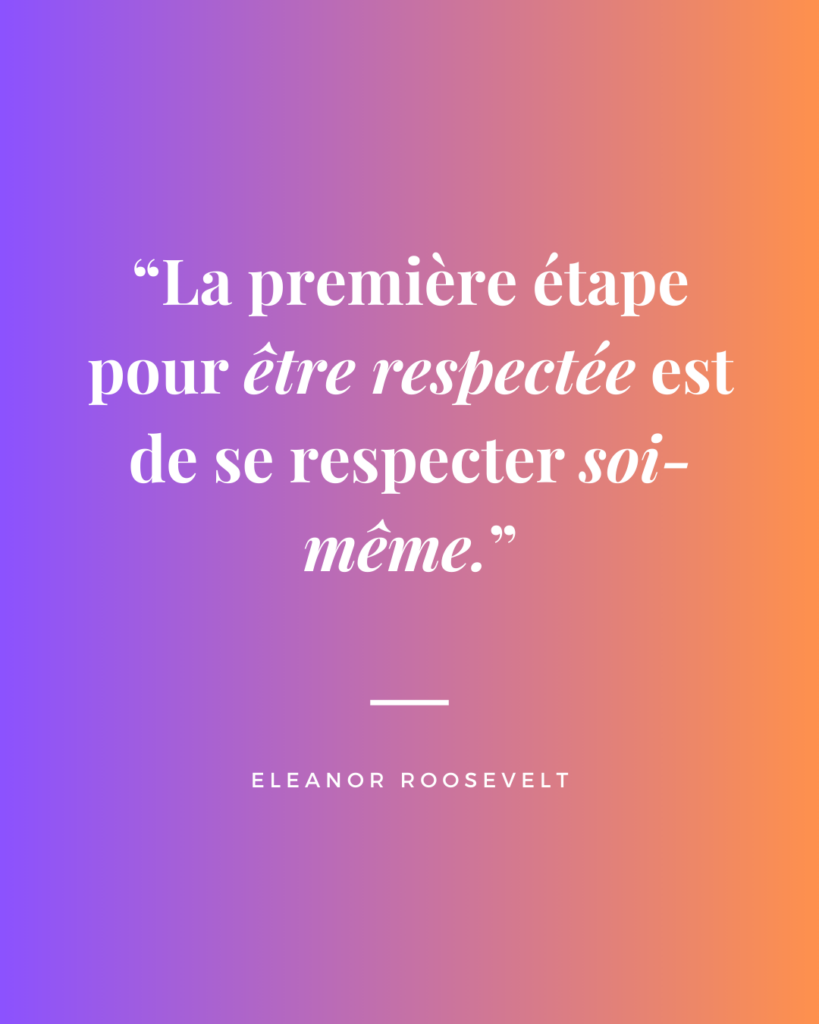 citation estime de soi femme eleanor roosevelt